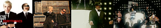 Eurythmics' "I've Got a Life Video" featuring Robert. (c) Sony/Arista
